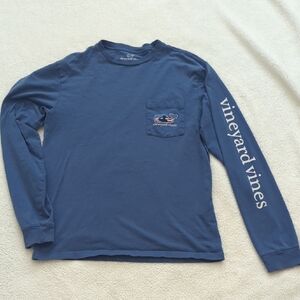 Vineyard Vines Blue Long Sleeve Tee